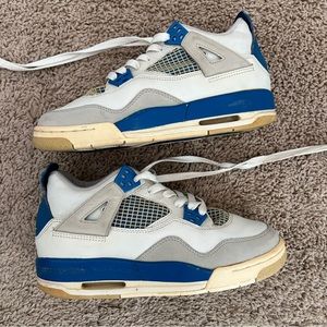 Jordan 4 Military Blue 2006 - Size 4.5Y - Used OG ALL Vintage